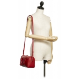 Yves Saint Laurent Vintage - Classic Baby Duffle Bag - Red - Leather Handbag - Luxury High Quality
