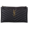 Yves Saint Laurent Vintage - Monogram Bill Pouch - Nero - Borsa in Pelle - Alta Qualità Luxury