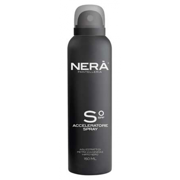 Nerà Pantelleria - Tanning Accelerator Spray - SPF 0 + UVA and UVB Filters - Face & Body - Professional Cosmetics