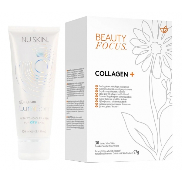 Nu Skin - Beauty Focus Collagen+ & ageLOC LumiSpa Activating Face Cleanser - Body Spa - Beauty - Professional Spa Equipment
