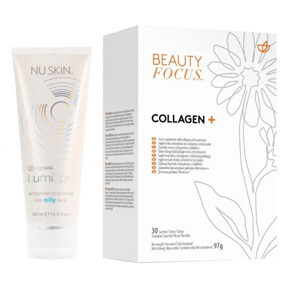 Nu Skin - Beauty Focus Collagen+ & ageLOC LumiSpa Activating Face Cleanser - Body Spa - Beauty - Professional Spa Equipment
