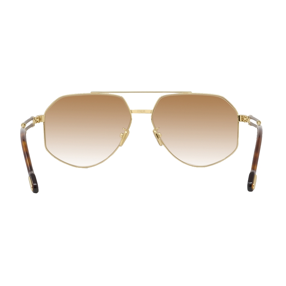 Fred - Force 10 Sunglasses - Brown - Luxury - Fred Eyewear - Avvenice