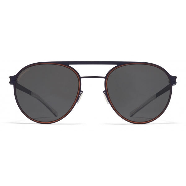 Mykita - Bradley - NO1 - Indigo Orange Grey - Metal Collection - Sunglasses - Mykita Eyewear