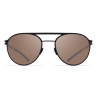 Mykita - Bradley - NO1 - Nero Corvino Talpa Grigio Marrone - Metal Collection - Occhiali da Sole - Mykita Eyewear