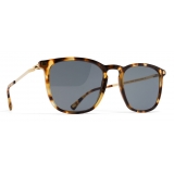 Mykita - Atka - Lite - Tortoise Brown Dark Blue - Acetate Collection - Sunglasses - Mykita Eyewear
