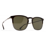 Mykita - Atka - Lite - Dark Brown Green - Acetate Collection - Sunglasses - Mykita Eyewear
