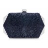 Ammoment - Razza in Glitter Verde Metallico - Minaudiere - Borsetta in Pelle