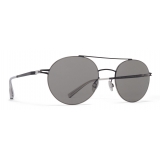 Mykita - Tomi - Lessrim - Silver Black Grey - Metal Collection - Sunglasses - Mykita Eyewear