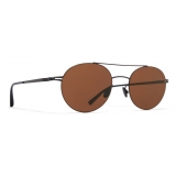 Mykita - Tomi - Lessrim - Black Brown - Metal Collection - Sunglasses - Mykita Eyewear