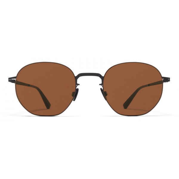 Mykita - Wataru - Lessrim - Black Brown - Metal Collection - Sunglasses - Mykita Eyewear