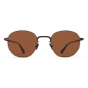 Mykita - Wataru - Lessrim - Black Brown - Metal Collection - Sunglasses - Mykita Eyewear