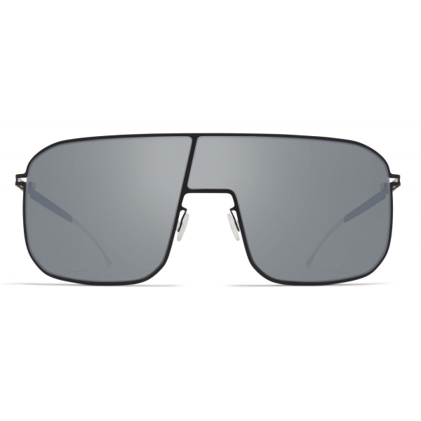 Mykita - Studio 12.2 - Mykita Studio - Jet Black Silver Flash - Metal Collection - Sunglasses - Mykita Eyewear