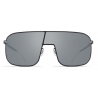 Mykita - Studio 12.2 - Mykita Studio - Jet Black Silver Flash - Metal Collection - Sunglasses - Mykita Eyewear