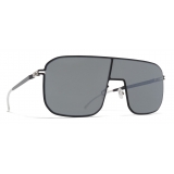 Mykita - Studio 12.2 - Mykita Studio - Jet Black Silver Flash - Metal Collection - Sunglasses - Mykita Eyewear