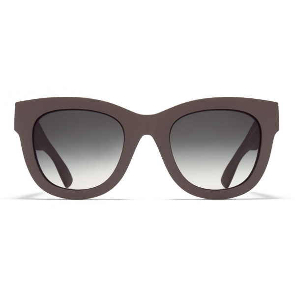 Mykita - Dew - Mykita Mylon - Ebony Brown Mole Grey Black - Mylon Collection - Sunglasses - Mykita Eyewear