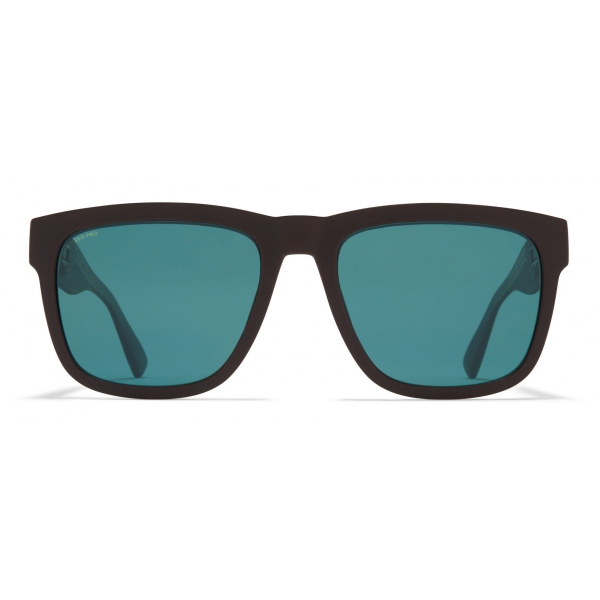 Mykita - Wave - Mykita Mylon - Marrone Ebano Oceano Blu - Mylon Collection - Occhiali da Sole - Mykita Eyewear