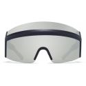 Mykita - Satori - Bernhard Willhelm - Grigio Ardesia Argento Flash - Mylon Collection - Occhiali da Sole - Mykita Eyewear