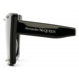 Alexander McQueen - Occhiali da Sole Cat Eye con Borchie da Donna - Nero - Alexander McQueen Eyewear