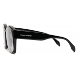 Alexander McQueen - Women's Studs Structure Sunglasses - Black Grey - Alexander McQueen Eyewear