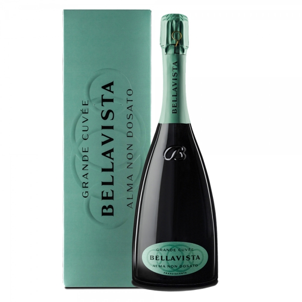 Bellavista - Grande Cuvée Alma Non Dosato - Franciacorta D.O.C.G. - Gift Box - Luxury Limited Edition - 750 ml