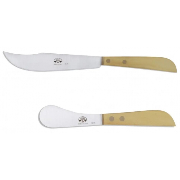 Coltellerie Berti - 1895 - Pair of Speck Tav/Spalmaburro Knife - N. 585 - Exclusive Artisan Knives - Handmade in Italy