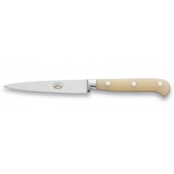 Coltellerie Berti - 1895 - Straight Paring Knife - N. 905 - Exclusive Artisan Knives - Handmade in Italy
