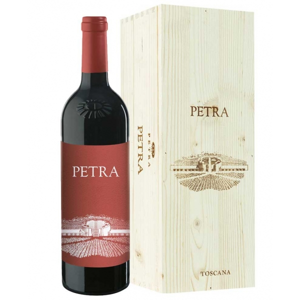 Petra - Petra - D.O.C.G. - Wooden Box - Red Wines - Luxury Limited Edition - 750 ml