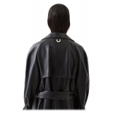 La Rando - Berisso Trench - Soft Lambskin - Black - Artisan Jacket - Luxury High Quality Leather