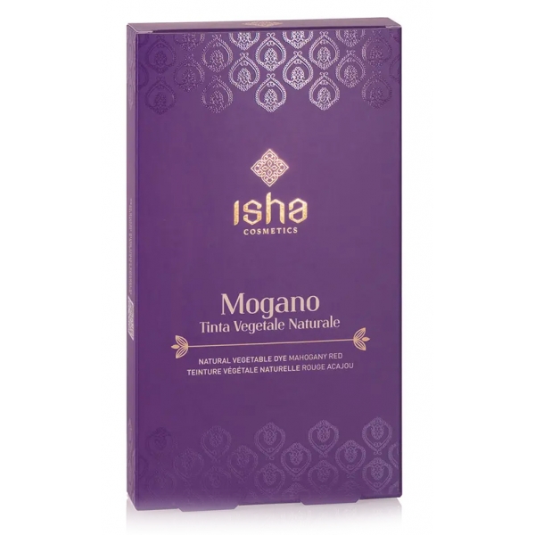 Isha Cosmetics - Mahogany - Natural Hair Dye - Organic - Natural - Vegetable Exclusive Soap