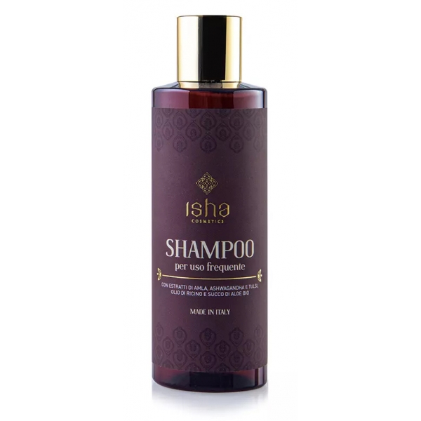 Isha Cosmetics - Shampoo per Uso Frequente - Naturale - Vegetale - Sapone Esclusivo Biologico