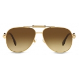 Versace - Sunglasses Medusa Polis - Gold Black - Sunglasses - Versace Eyewear