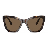 Versace - Sunglasses with 90s Versace Logo - Havana - Sunglasses - Versace Eyewear