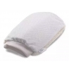 Isha Cosmetics - Guanto Esfoliante in Cotone Filo d’Argento Bianco - Naturale - Vegetale - Sapone Esclusivo Biologico