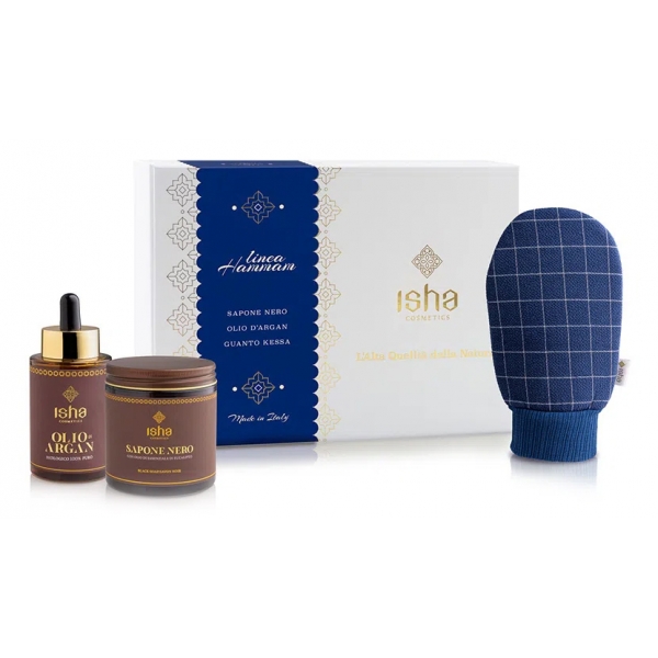 Isha Cosmetics - Hammam Ritual Gift Set - Organic - Natural - Vegetable Exclusive Soap