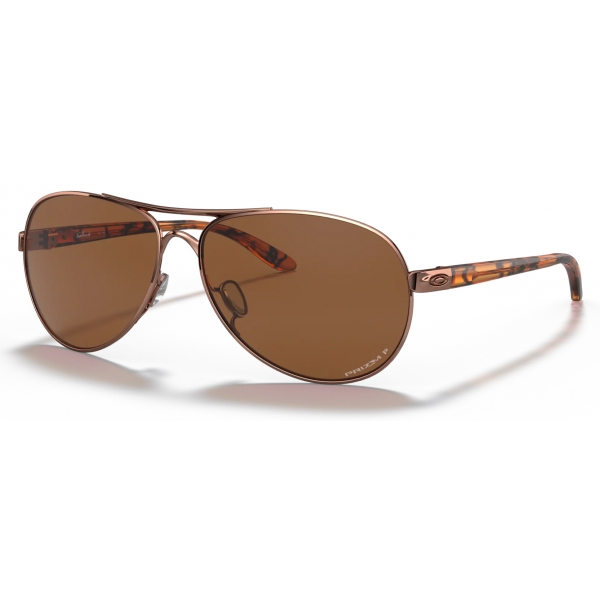 Oakley - Feedback - Prizm Tungsten Polarized - Rose Gold - Sunglasses - Oakley Eyewear