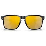 Oakley - Holbrook™ Metal Midnight Collection - Prizm 24k Polarized - Polished Black - Sunglasses - Oakley Eyewear