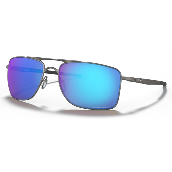 Oakley - Gauge 8 - Prizm Sapphire Polarized - Matte Gunmetal - Occhiali da Sole - Oakley Eyewear