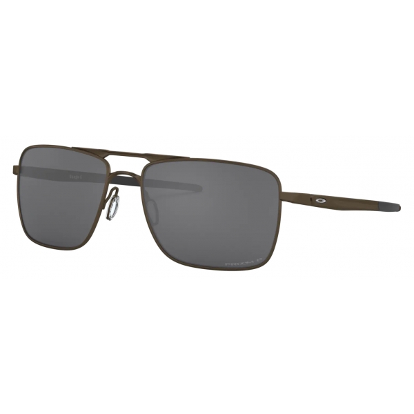 Oakley - Gauge 6 - Prizm Black Polarized - Pewter - Sunglasses - Oakley Eyewear