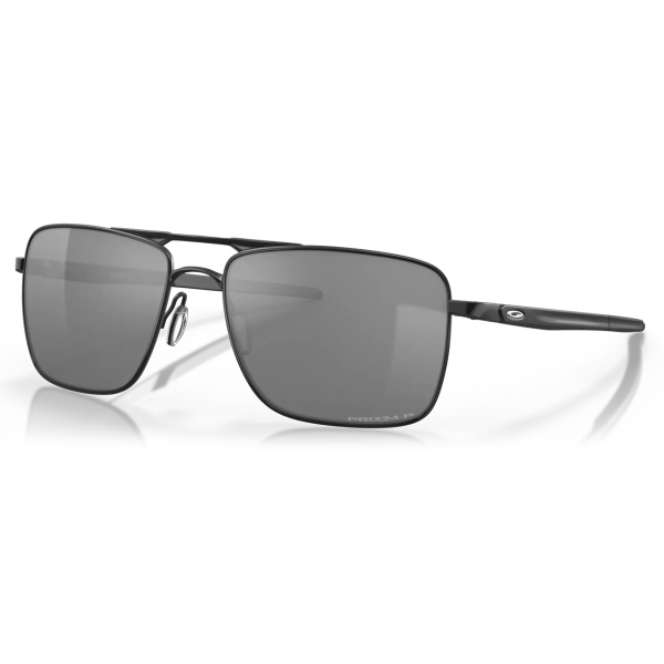 Oakley - Gauge 6 - Prizm Black Polarized - Satin Black - Occhiali da Sole - Oakley Eyewear