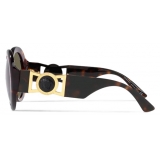 Versace - Occhiale da Sole Medusa Butterfly - Havana - Occhiali da Sole - Versace Eyewear