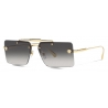 Versace - Occhiale da Sole Medusa Glam - Oro Grigio - Occhiali da Sole - Versace Eyewear
