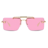 Versace - Sunglasses Medusa Glam - Gold Fuchsia - Sunglasses - Versace Eyewear