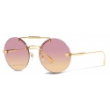 Versace - Sunglasses Medusa Glam - Gold Fuchsia Orange Pink - Sunglasses - Versace Eyewear