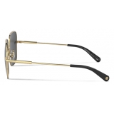 Versace - Sunglasses Medusa Glam - Gold Dark Grey - Sunglasses - Versace Eyewear