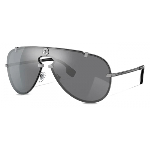 Versace - Sunglasses Medusa Mesmerize - Gunmetal Grey - Sunglasses - Versace Eyewear