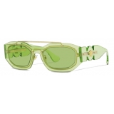 Versace - Sunglasses Medusa Biggie - Transparent Green - Sunglasses - Versace Eyewear