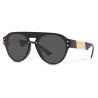 Versace - Occhiale da Sole La Greca - Nero - Occhiali da Sole - Versace Eyewear
