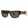 Versace - Occhiale da Sole Medusa Biggie Butterfly - Havana - Occhiali da Sole - Versace Eyewear