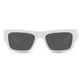 Versace - Sunglasses Medusa Biggie Butterfly - White - Sunglasses - Versace Eyewear