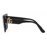 Dolce & Gabbana - Occhiale da Sole DG Crossed - Nero - Dolce & Gabbana Eyewear